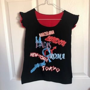 Cute top with different city name
